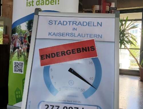 Kaiserslauterer Stadtradeln 2025 mit stattlichem Endergebnis
