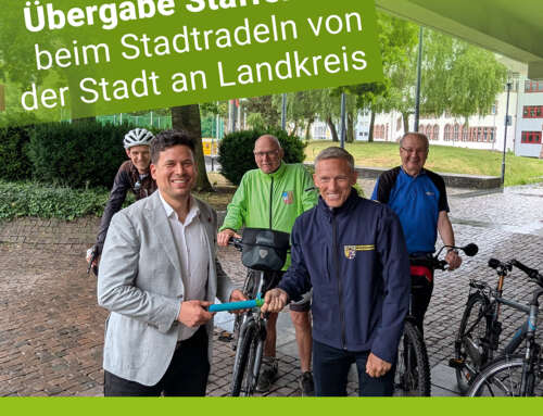 Kaiserslauterer Stadtradeln 2025 ist beendet – Staffelstab an den Landkreis übergeben