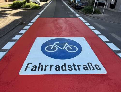 Mit dem Fahrrad von Park zu Park