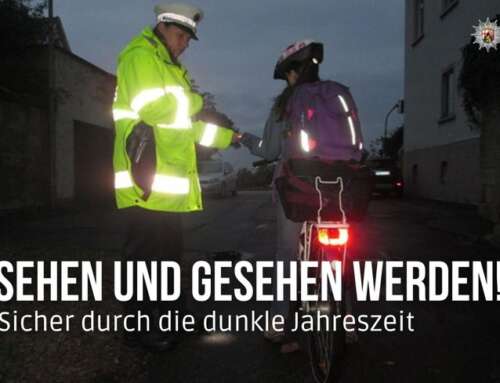 Polizei und ADFC informieren gemeinsam auf dem Wochenmarkt